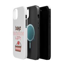 DistinctInk ToughCase for Apple iPhone, Compatible with MagSafe Charging - Bake Someone Happy