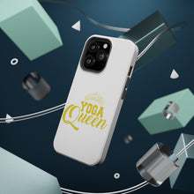 DistinctInk ToughCase for Apple iPhone, Compatible with MagSafe Charging - Yoga Queen Crown