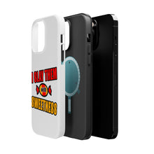 DistinctInk ToughCase for Apple iPhone, Compatible with MagSafe Charging - I Slay Them With Sweetness