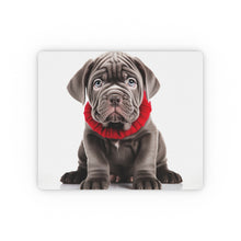 DistinctInk Mouse Pad - 1/4" Foam Rubber - Neapolitan Mastiff Puppy