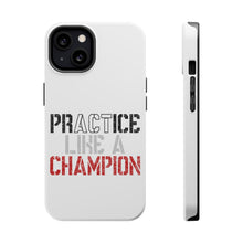 DistinctInk ToughCase for Apple iPhone, Compatible with MagSafe Charging - Practice Like a Champion
