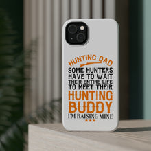 DistinctInk ToughCase for Apple iPhone, Compatible with MagSafe Charging - Hunting Dad - Raising My Hunting Buddy