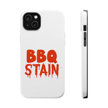 DistinctInk ToughCase for Apple iPhone, Compatible with MagSafe Charging - BBQ Stain Barbecue