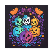 DistinctInk Canvas Wall Art with Creating Lasting Memories for Halloween LGBTQ+ Pride