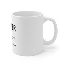 DistinctInk Glossy White Coffee / Tea Mug - Plumber Definition - Fix What Your Husband Fixed