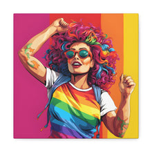 DistinctInk Canvas Wall Art with Leading a New Path for LGBTQ+ Pride