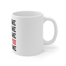 DistinctInk Glossy White Coffee / Tea Mug - Good Game I Hate You Good Game