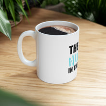 DistinctInk Glossy White Coffee / Tea Mug - The Best Nurse In The World