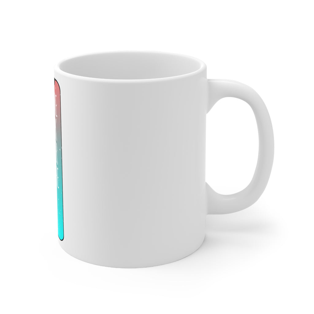 Glossy White Coffee / Tea Mug - Time To Look Prettier Than the Last Selfie, view 3
