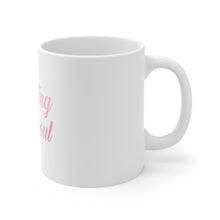 DistinctInk Glossy White Coffee / Tea Mug - Painting Mends the Soul
