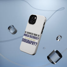 DistinctInk ToughCase for Apple iPhone, Compatible with MagSafe Charging - Guinness Book Of Records - My Biography