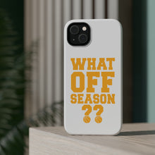 DistinctInk ToughCase for Apple iPhone, Compatible with MagSafe Charging - What Off Season? Basketball