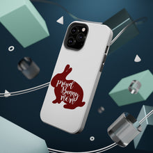 DistinctInk ToughCase for Apple iPhone, Compatible with MagSafe Charging - Proud Bunny Mom - Rabbit