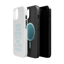 DistinctInk ToughCase for Apple iPhone, Compatible with MagSafe Charging - I Pretend to be Normal But It Gets Boring