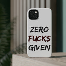 DistinctInk ToughCase for Apple iPhone, Compatible with MagSafe Charging - Zero F's Given