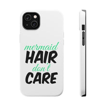 DistinctInk ToughCase for Apple iPhone, Compatible with MagSafe Charging - Mermaid Hair Don't Care