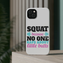 DistinctInk ToughCase for Apple iPhone, Compatible with MagSafe Charging - Squat Because No One Raps About Little Butts