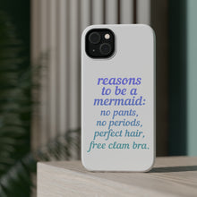 DistinctInk ToughCase for Apple iPhone, Compatible with MagSafe Charging - Reasons to be a Mermaid No Pants No Periods