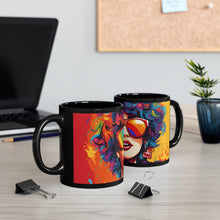 DistinctInk Black Coffee Mug - Start Building Your Dreams for LGBTQ+ Pride