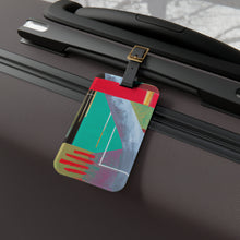Mia Kastillo - Mid-Century Modern Design Printed on a Custom Luggage Tag
