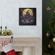 DistinctInk Canvas Wall Art with Spooky Sweet Treats for Halloween