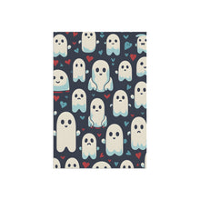 DistinctInk Garden & House Banner / Flag with Skelephants and Ghostly Ghouls Design for Halloween