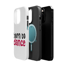 DistinctInk ToughCase for Apple iPhone, Compatible with MagSafe Charging - Born to Dance