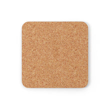 DistinctInk (Set of 4) Corkwood Coasters with Leading with Courage and Grace Design for LGBTQ+ Pride