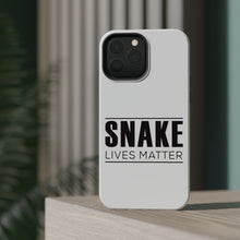 DistinctInk ToughCase for Apple iPhone, Compatible with MagSafe Charging - SNAKE Lives Matter