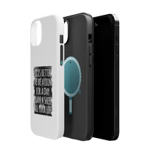 DistinctInk ToughCase for Apple iPhone, Compatible with MagSafe Charging - Better to Be A Lion For a Day Than A Sheep