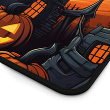 DistinctInk Desk Mat with Darkness Falls on Halloween Design for Halloween