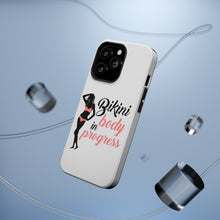 DistinctInk ToughCase for Apple iPhone, Compatible with MagSafe Charging - Bikini Body in Progress