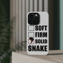 DistinctInk ToughCase for Apple iPhone, Compatible with MagSafe Charging - Soft Firm Solid Snake