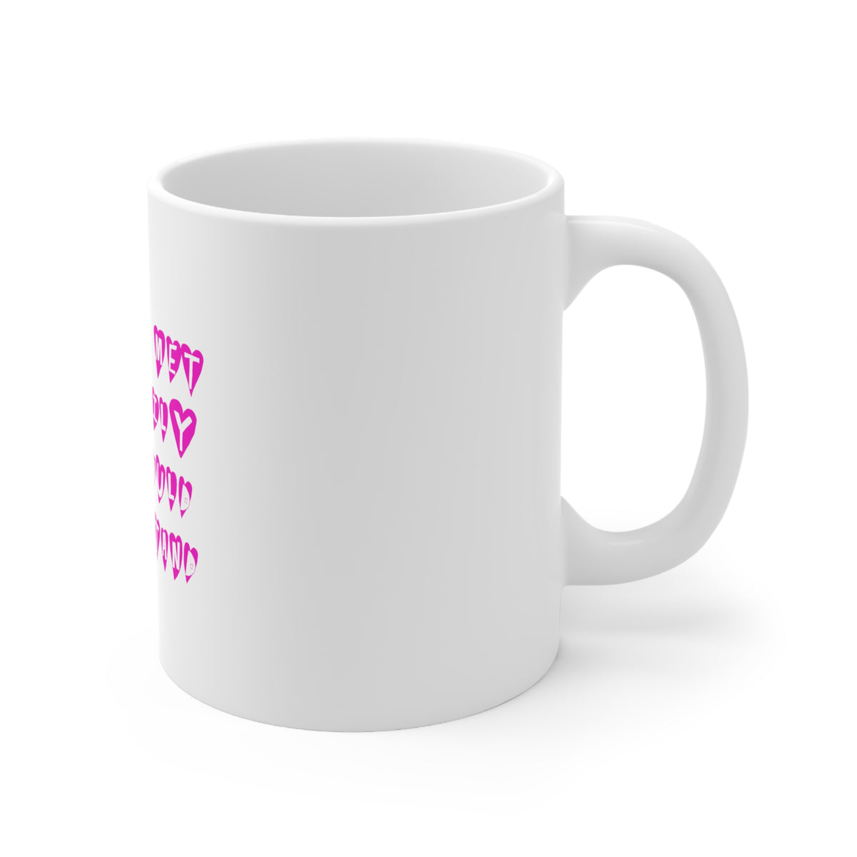 Glossy White Coffee / Tea Mug - If You Met My Family You Would Understand, view 3