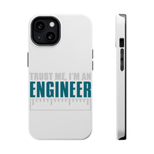 DistinctInk ToughCase for Apple iPhone, Compatible with MagSafe Charging - Trust Me I'm an Engineer