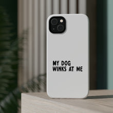 DistinctInk ToughCase for Apple iPhone, Compatible with MagSafe Charging - Tell Me It's Just a Dog - You're an Idiot
