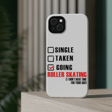 DistinctInk ToughCase for Apple iPhone, Compatible with MagSafe Charging - Single Taken Going Roller Skating