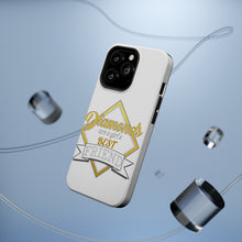 DistinctInk ToughCase for Apple iPhone, Compatible with MagSafe Charging - Diamonds Are a Girl's Best Friend