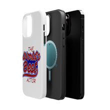 DistinctInk ToughCase for Apple iPhone, Compatible with MagSafe Charging - The World's Best Actor