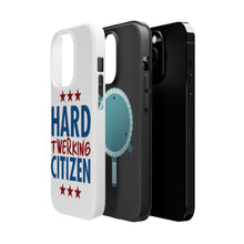 DistinctInk ToughCase for Apple iPhone, Compatible with MagSafe Charging - Hard Twerking Citizen