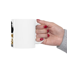 DistinctInk Glossy White Coffee / Tea Mug - Sun of a Beach