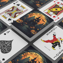 DistinctInk Playing / Poker Cards with Spooky Trick or Treating Design for Halloween