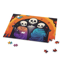DistinctInk Jigsaw Puzzle with The Paths We Choose Design for Halloween  LGBTQ+ Pride