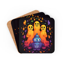DistinctInk (Set of 4) Corkwood Coasters with Finding Your Purpose in LifeDesign for Halloween LGBTQ+ Pride