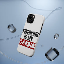 DistinctInk ToughCase for Apple iPhone, Compatible with MagSafe Charging - Twerking is My Cardio