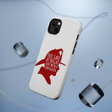 DistinctInk ToughCase for Apple iPhone, Compatible with MagSafe Charging - Feel Safe at Night Sleep with a Firefighter