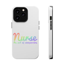 DistinctInk ToughCase for Apple iPhone, Compatible with MagSafe Charging - Nurse An Art of Compassion