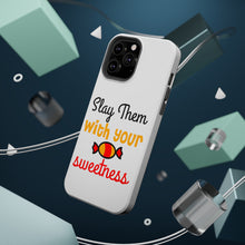 DistinctInk ToughCase for Apple iPhone, Compatible with MagSafe Charging - Slay Them With Your Sweetness