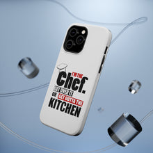 DistinctInk ToughCase for Apple iPhone, Compatible with MagSafe Charging - I'm the Chef Get Over it