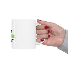 DistinctInk Glossy White Coffee / Tea Mug - Lawyer Eat Sleep Litigate Repeat